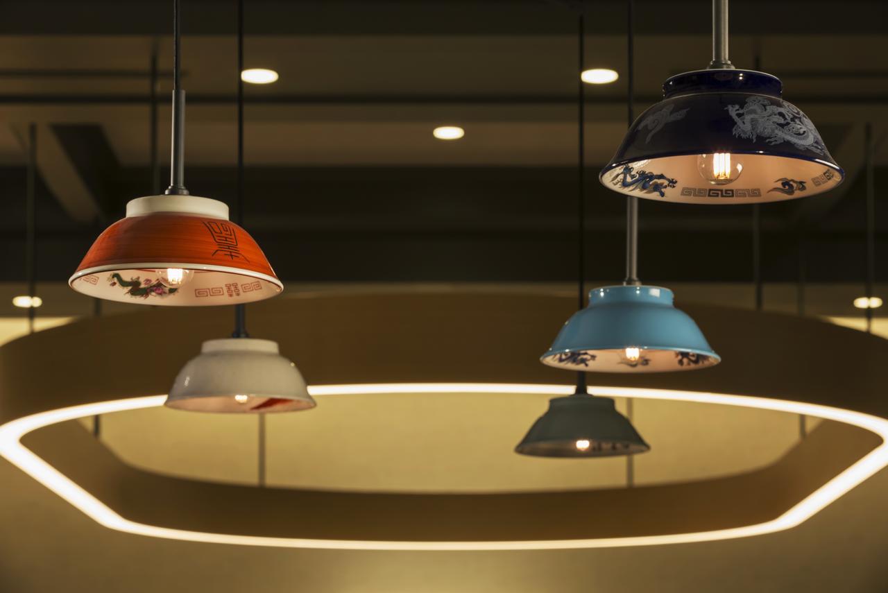 Omo7 Asahikawa By Hoshino Resorts Exterior photo 3D rendering of a pendant light
